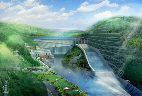 美兰老挝南塔河1号水电站项目